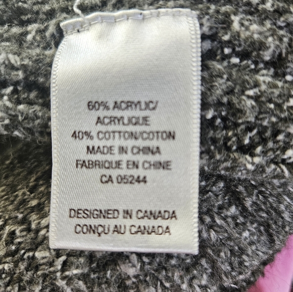 90s Cotton Ginny zip-Up Sweater - Picture 9 of 11